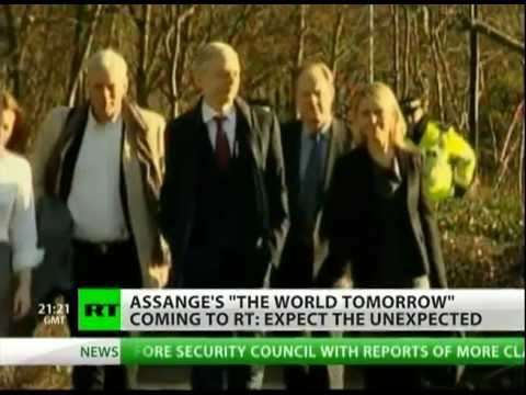Julian Assange's The World Tomorrow Debuts Tuesday