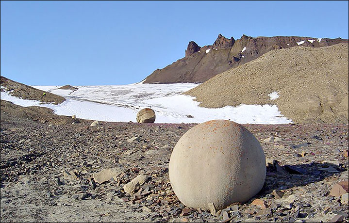Huge Stone Spheres Discovered on Arctic Deserted Island Information_items_7422