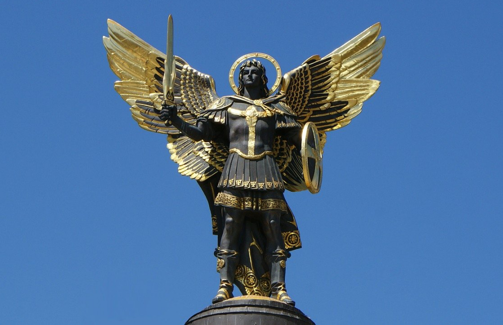 Kiev Archangel Michael Sculpture
