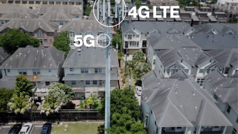 5g Tower Above House