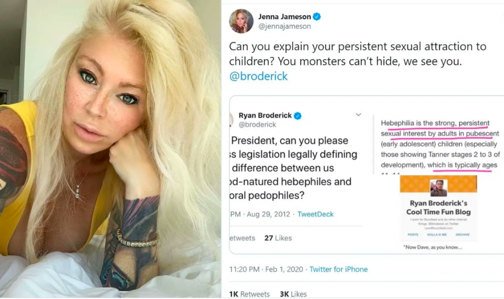 Jenna Jameson Says Jeffrey Epstein Is An 'amateur' & Children Are 'hunted' At 'parties'