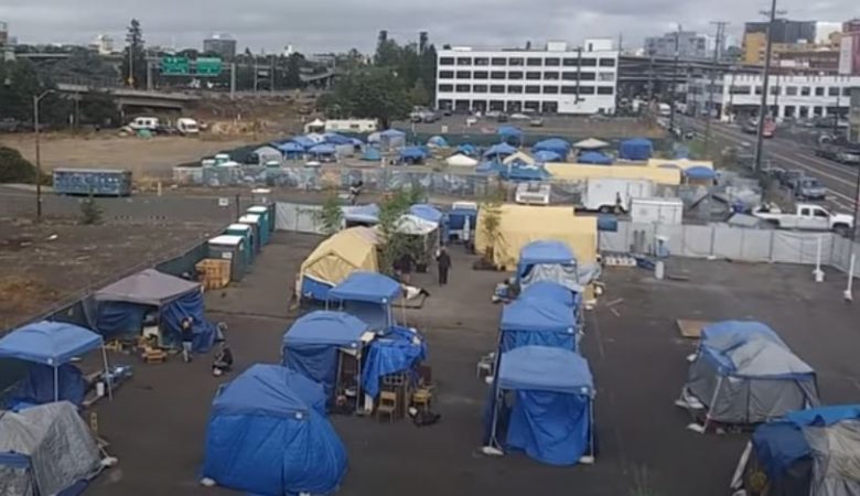 Antifa 'war Encampment' Discovered In Portland – Well Funded By Someone – Agitators Emerge From Here At Night To Unleash Chaos