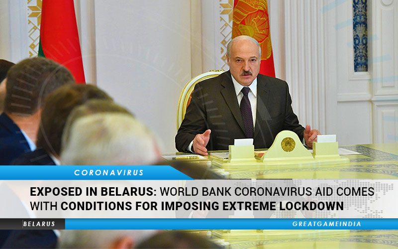 Der belarussische Präsident von Bombshell bot dem IWF und der Weltbank 940 Mio. USD an, um Quarantäne, Isolation und Ausgangssperre "wie in Italien" einzuführen.