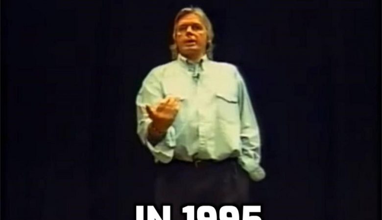 David Ickes utrolig profetiske snakk - han kalte det tilbake i 1995