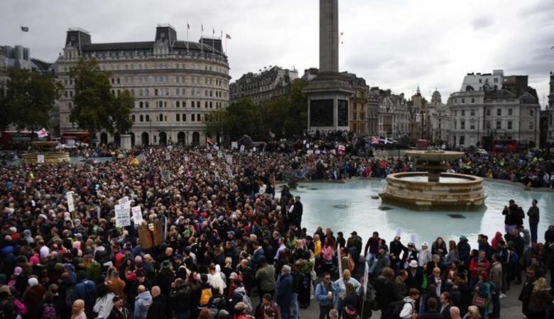Thousands Rally In London To Oppose Another Lockdown 'we Do Not Consent'