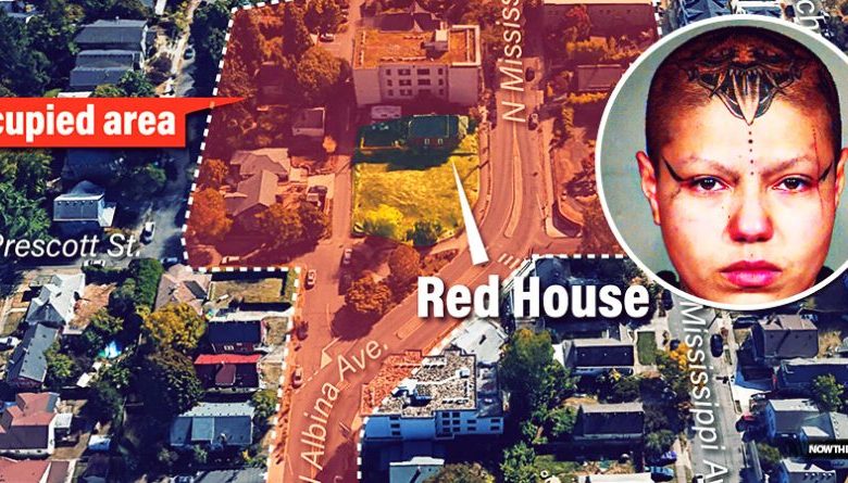 Antifa innenlandske terrorister skaper ny 'rødt hus' autonom sone i Portland