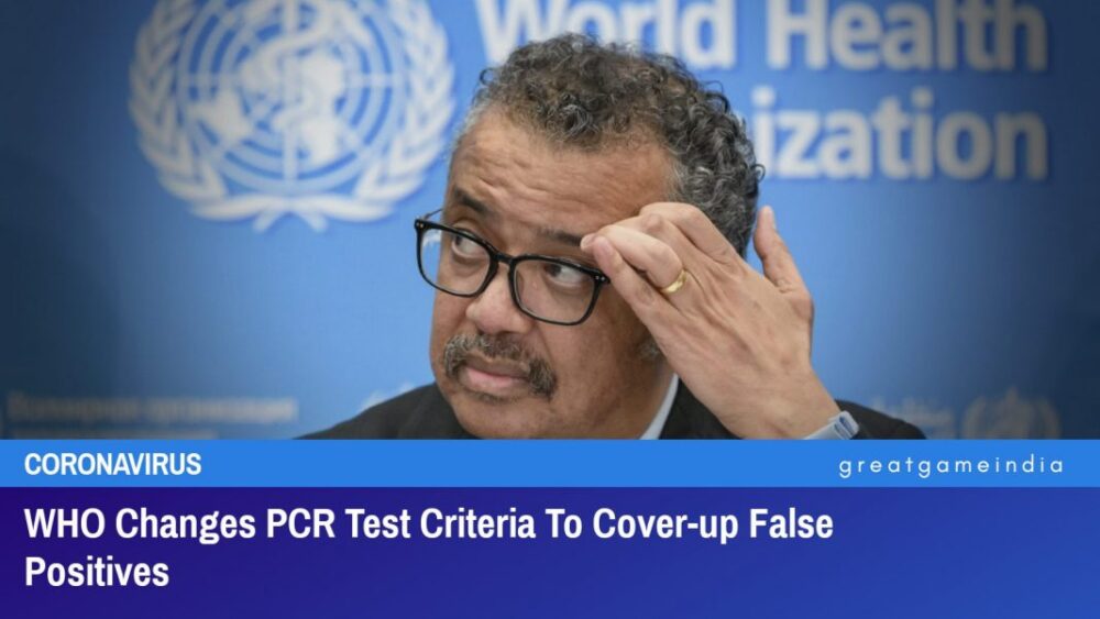 Who Changes Pcr Test Criteria To Cover Up False Positives