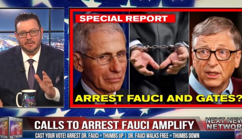 arrest fauci and gates