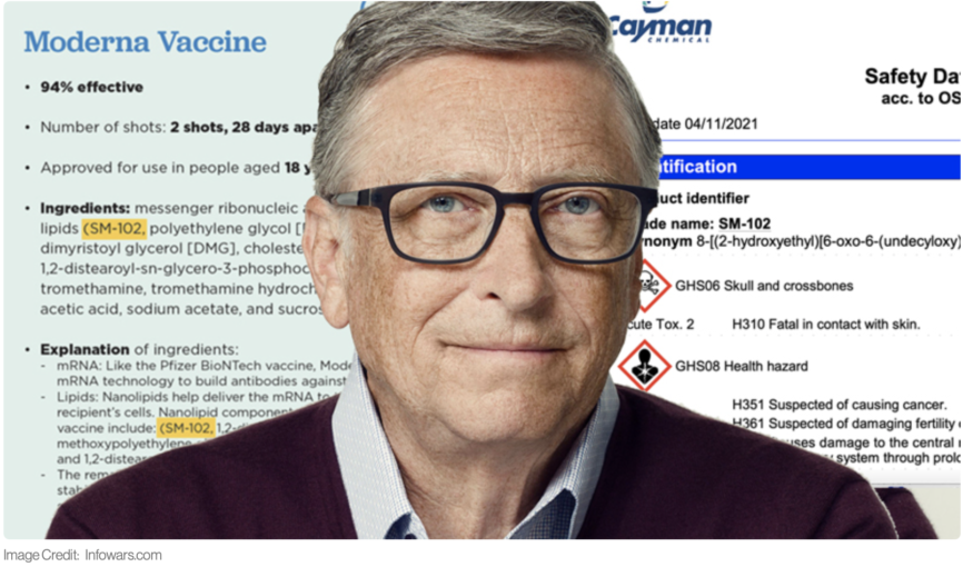 horrifying bombshell! connecticut warns moderna vax contains deadly poison