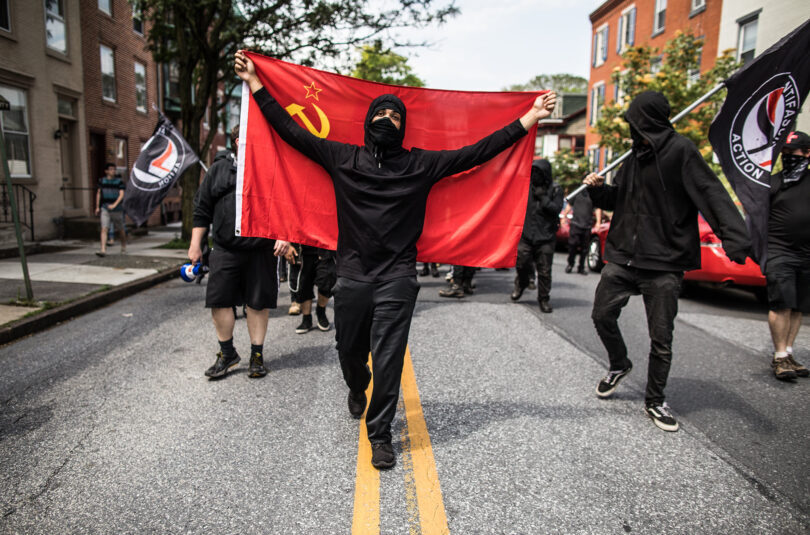 leftist riots antifa