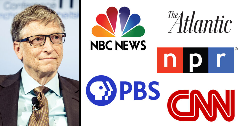 Conflit d'intérêts Bill Gates a donné 319 millions de dollars aux principaux médias