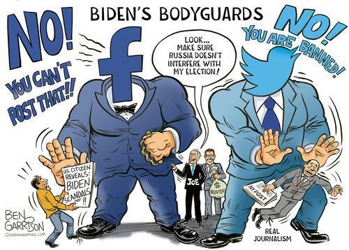biden's bodyguards facebook and twitter