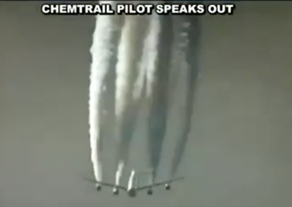 chemtrail pilot comes forward mass human extinction